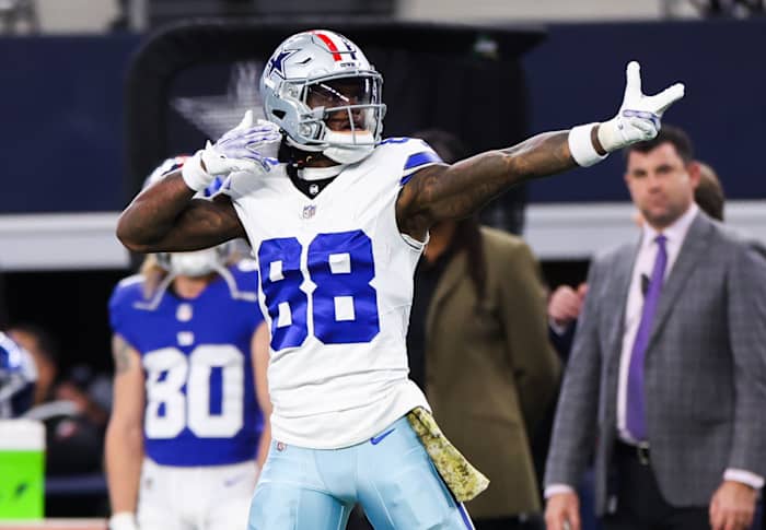 Dallas Cowboys receiver CeeDee Lamb made history Sunday in a win over the New York Giants.